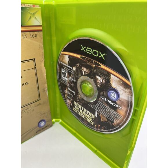 Brothers in Arms Road to Hill 30 Xbox 2005 Very GOOD COMPLETE W/MAP! - Picture 6 of 8